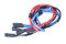 Sportband / Brillenband mit Stopper und Grip-Befestigung in Rot
