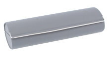 Hartschalenetui "BENNI" mit Magnetverschluss und Zierleiste in Grau