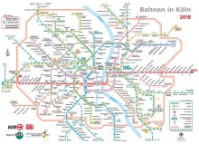 "Bahnnetz in Köln" - Hochwertiges...