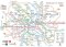 "Bahnnetz in Köln" - Hochwertiges Microfasertuch mit Motivdruck