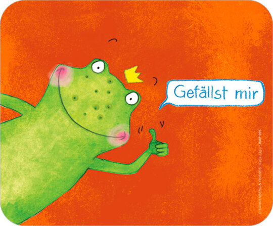RANNENBERG & FRIENDS Mousepad mit frechem Motiv "GEFÄLLST MIR"