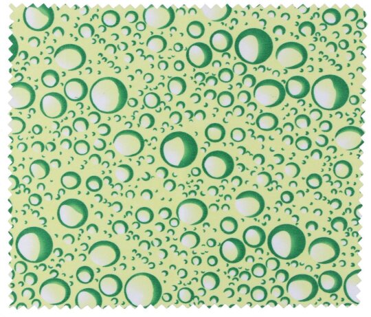 Microfasertuch zum Brille reinigen - TROPFEN GRÜN