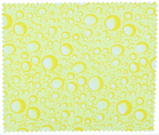 Microfasertuch zum Brille reinigen - TROPFEN GELB