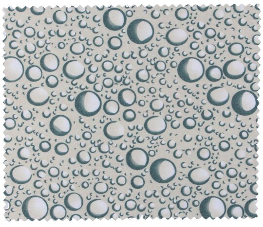 Microfasertuch zum Brille reinigen - TROPFEN GRAU