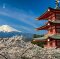 La Kelnet MIcrofasertuch - Wunder der Welt - Mount Fuji