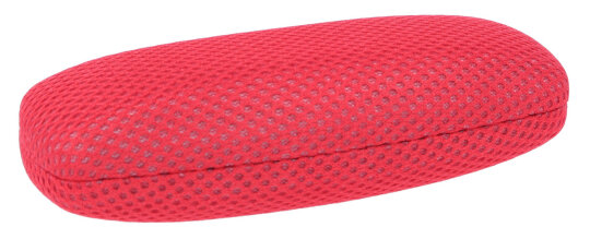 Hartschalenetui MESH mit Netzstruktur und Samtiger Velourstoff-Auskleidung