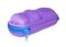 Niedliches Brillenetui REIWI  für Kinder in Nilpferd - Form violett