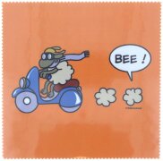 La Kelnet Microfasertuch - Comic - Bee!  orange