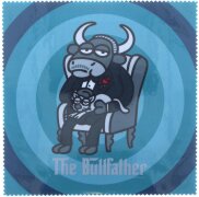 La Kelnet Microfasertuch - Comic - The Bullfather  blau