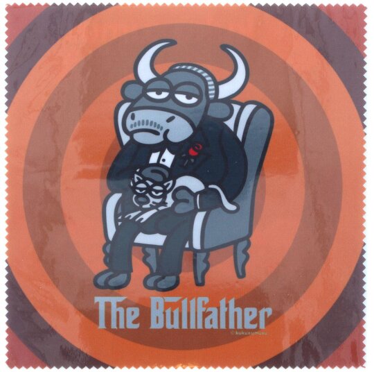 La Kelnet Microfasertuch - Comic - The Bullfather  orange
