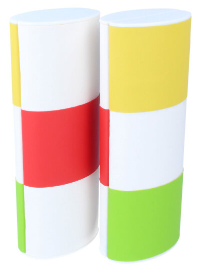 Zauberetui / Logic / Change Gross WEIß  grün/rot/gelb