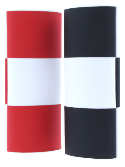 Zauberetui / Logic / Change Gross WEIß rot/schwarz