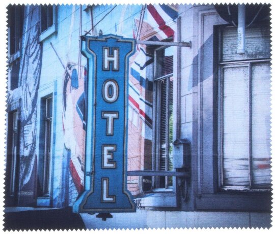 Motiv Microfasertuch - HOTEL