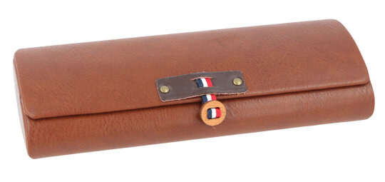 Hartschalen-Etui ODESSA in rotbraun