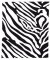 schönes Microfasertuch mit Safari-Motiv - Zebra