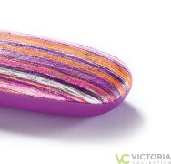 harmonisches glänzendes Streifen-Brillenetui...