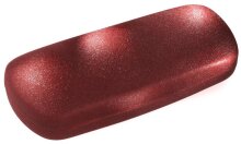 samtiges Glitzer-Brillenetui PIEPER in rot