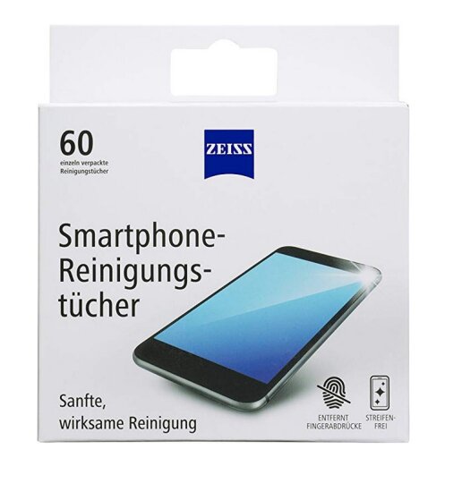 ZEISS Smartphone-Reinigungstücher 60 Stk. alkoholfrei
