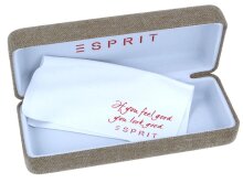 elegantes Brillenetui von ESPRIT mit Leinen-Bezug