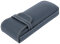 robustes Einsteck-Brillenetui - GREGOR mit Clip in grau