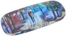 schönes Hartschalen-Brillenetui mit Motiv - WALD