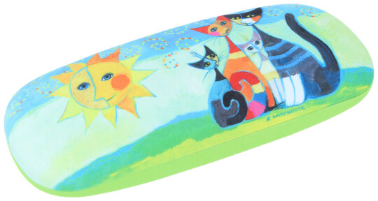 Hart-Motivetui mit passendem Microfasertuch "Momenti di felicita"