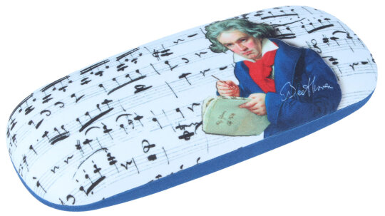 Motivetui mit passendem Microfasertuch "Beethoven"