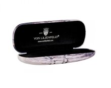 wunderschönes Brillenetui mit Microfaserbezug und...