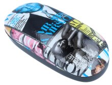 Modernes Brillenetui mit Metallscharnier für...