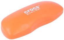 Hartschalen-Etui von CROCS mit Kunstlederbezug in Orange