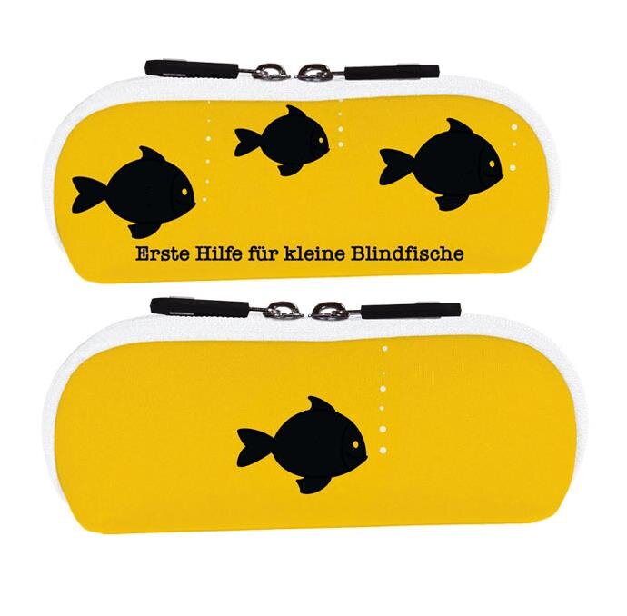 2 Stück Brillenetui Mit Gänseblümchen - PU Leder Etuis