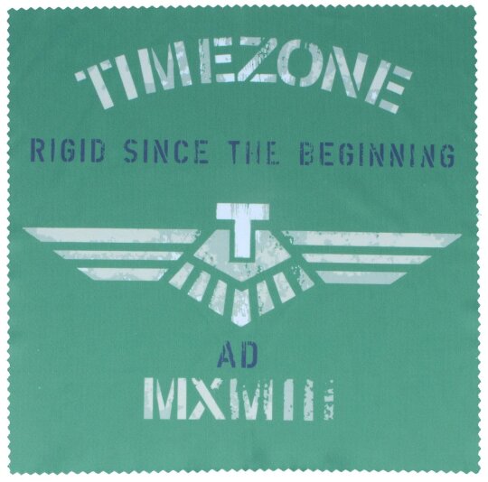 Stylisches Microfasertuch von TIMEZONE in Grün / Weiß