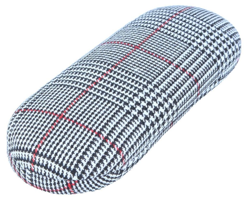 Fridolin Brillenetui Hardcase - Gepolstert Mit Reinigungstuch 16×6,5×4cm