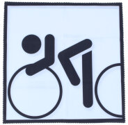 Sportliches Motiv Microfasertuch - RADFAHREN