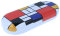 Schönes Hartschalen-Brillenetui MONDRIAN STYLE mit klassischem Motiv aus Metall