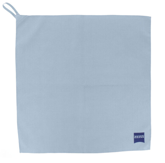 ZEISS Brillenputztuch - Werkstatttuch aus Mikrofaser (37x37cm) mit Aufhängeöse