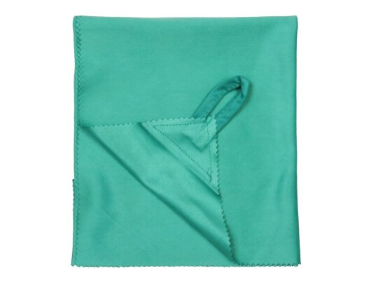 gigantisch großes Mikrofaser-Werkstatttuch in Grün - Reinigungstuch mit Haken - 40 x 60cm