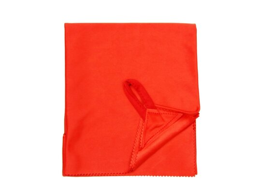 gigantisch großes Mikrofaser-Werkstatttuch in Rot - Reinigungstuch mit Haken - 40 x 60cm