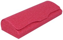 Handliches, robustes Brillenetui mit Strukturbezug und...