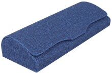 Handliches, robustes Brillenetui mit Strukturbezug und...