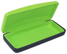 Schickes Hartschalen-Brillenetui mit Metallscharnier im...