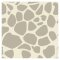 Polyclean Microfasertuch mit Motiv "Giraffe in creme" 17,5 x 17,5 cm