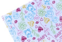 Polyclean Microfasertuch mit Motiv "Scribbles...