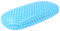 Schickes Hartschalen - Brillenetui CLAUDIA in Hellblau mit kleinen süßen Punkten