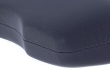 Graues Hartschalen-Brillenetui "Jascha" mit glattem Silky-Bezug und hochwertigem Metallscharnier