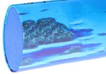 Schönes Hartschalen-Brillenetui "Blue Inspiration" mit tollem Palmen-Motiv