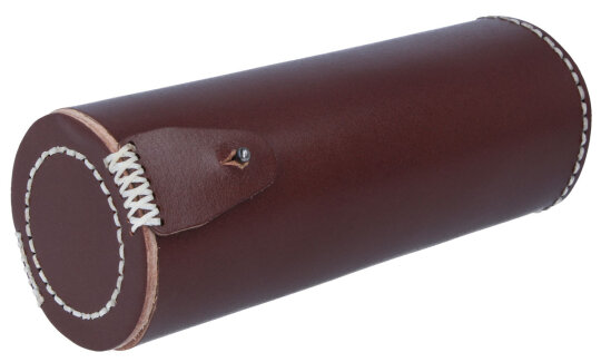 Schickes Steck-Brillenetui "Köcher" aus hochwertigem Leder im natürlichen Stil