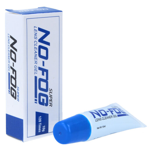 Super No-Fog Brillenreiniger in Gelform mit Antibeschlagwirkung für bis zu 120 Anwendungen