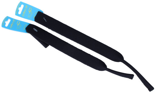 Schwarzes Neopren Sportband in Schwarz und verschiedenen Längen | 28 oder 35 cm