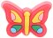 Schmetterling Rot